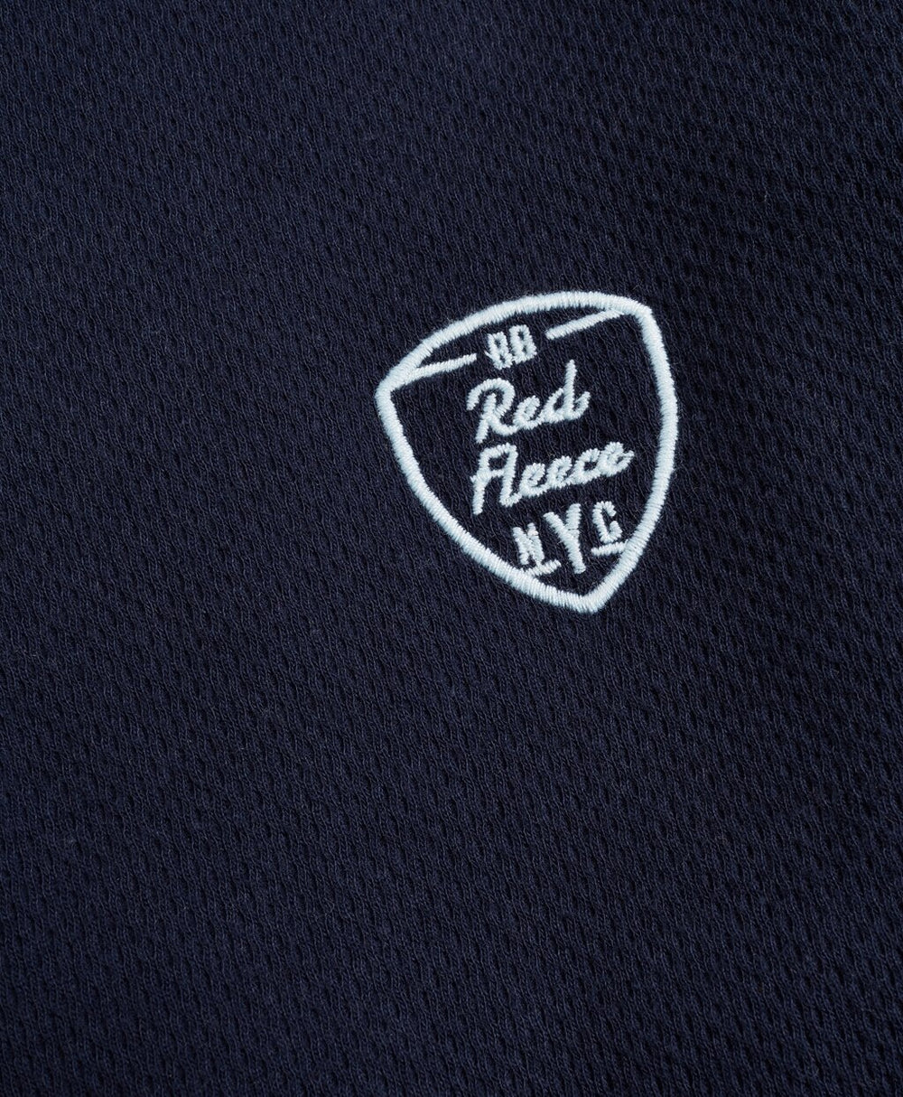 Brooks Brothers Men Double-Knit Jacquard Henley