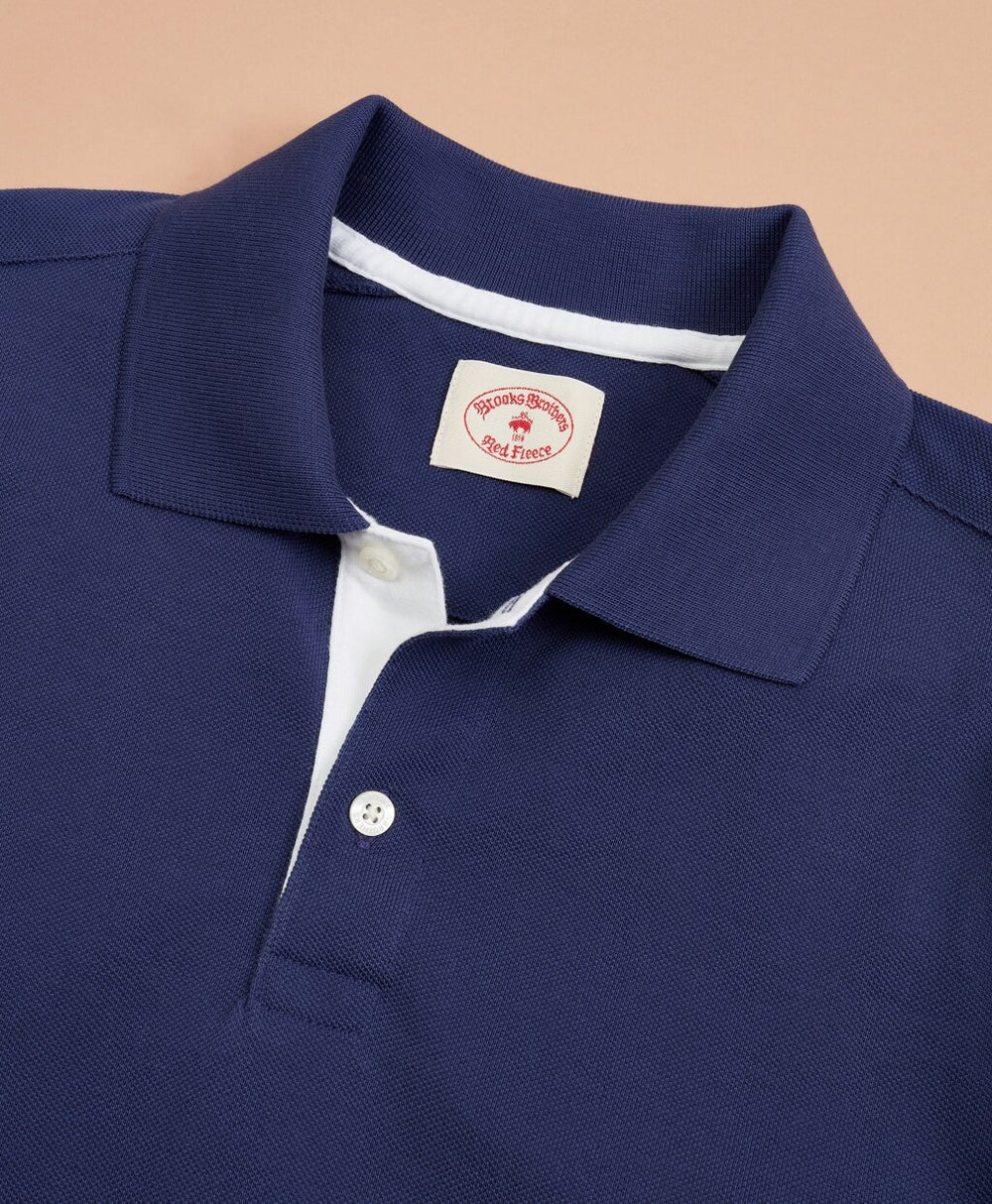 Brooks Brothers Men Pique Initial Polo Shirt