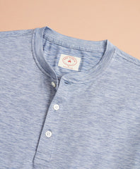 Brooks Brothers Men Performance Series Long-Sleeve Logo Henley