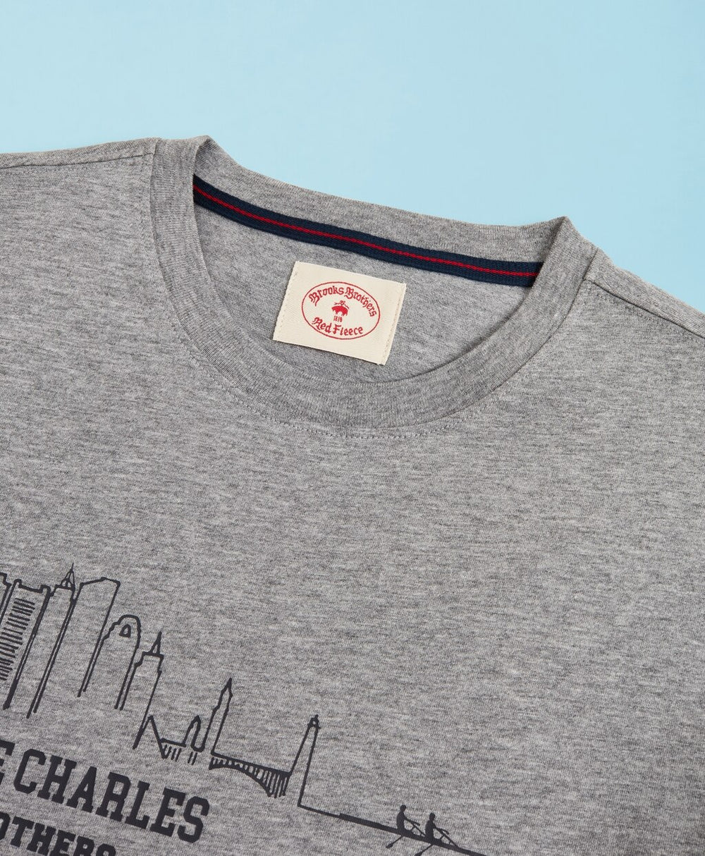 Brooks Brothers Men Head Of The Charles® Regatta Long-Sleeve Graphic T-Shirt