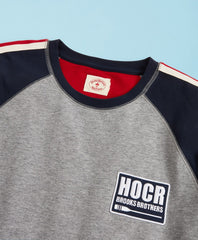 Brooks Brothers Men Head Of The Charles® Regatta Striped French Terry Raglan Sweatshirt
