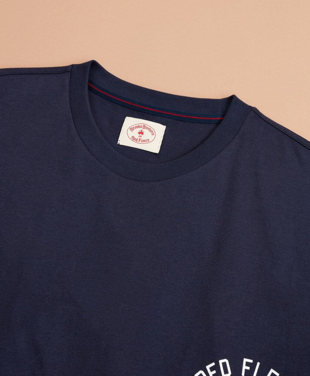 Brooks Brothers Men Jersey Cotton Red Fleece NY Graphic T-Shirt