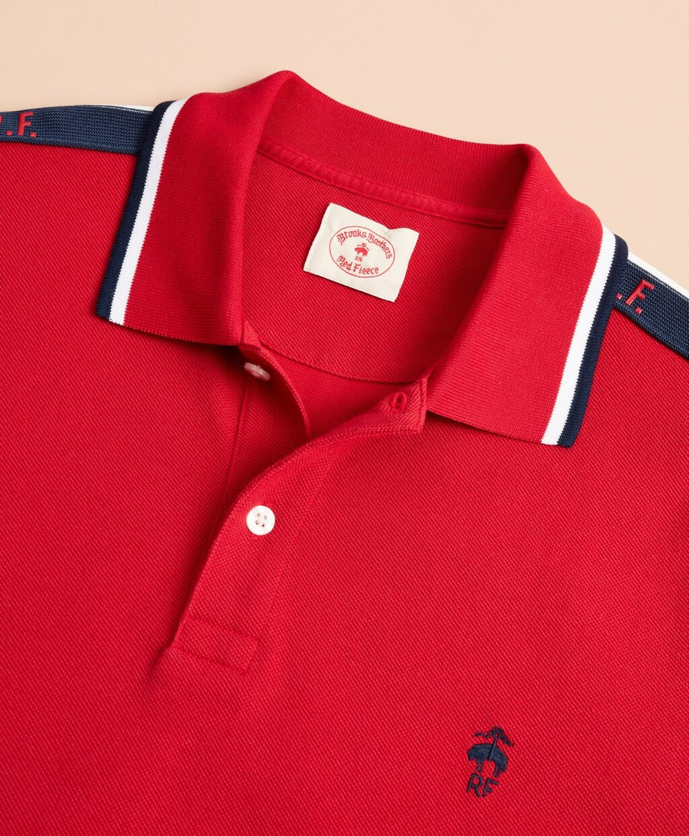 Brooks Brothers Men Cotton Pique Initial Polo Shirt