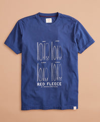 Brooks Brothers Men Surfboard Graphic T-Shirt