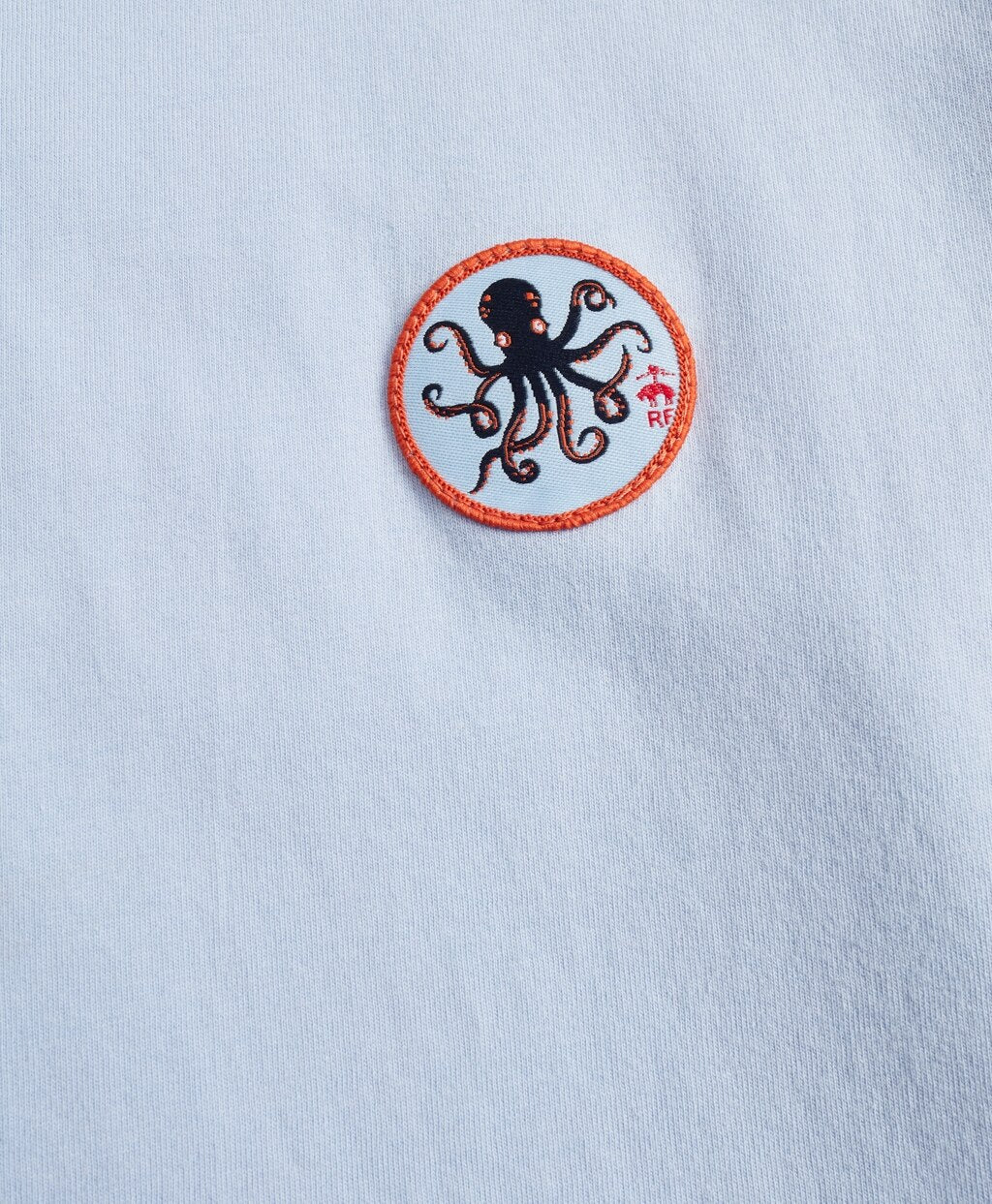 Brooks Brothers Men Cotton Octopus Patch T-Shirt