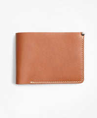 Brooks Brothers Men Cognac Leather Wallet