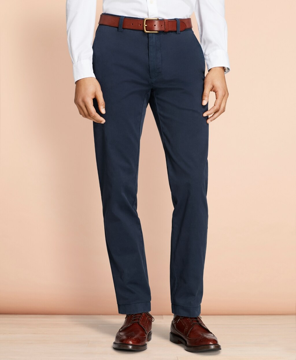 Brooks Brothers Men Garment-Dyed Chinos