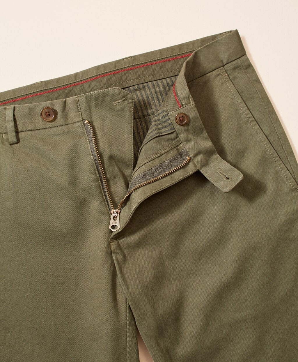 Brooks Brothers Men Slim-Fit Garment-Dyed Stretch Chinos