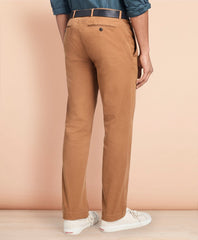 Brooks Brothers Men Slim-Fit Garment-Dyed Stretch Chinos