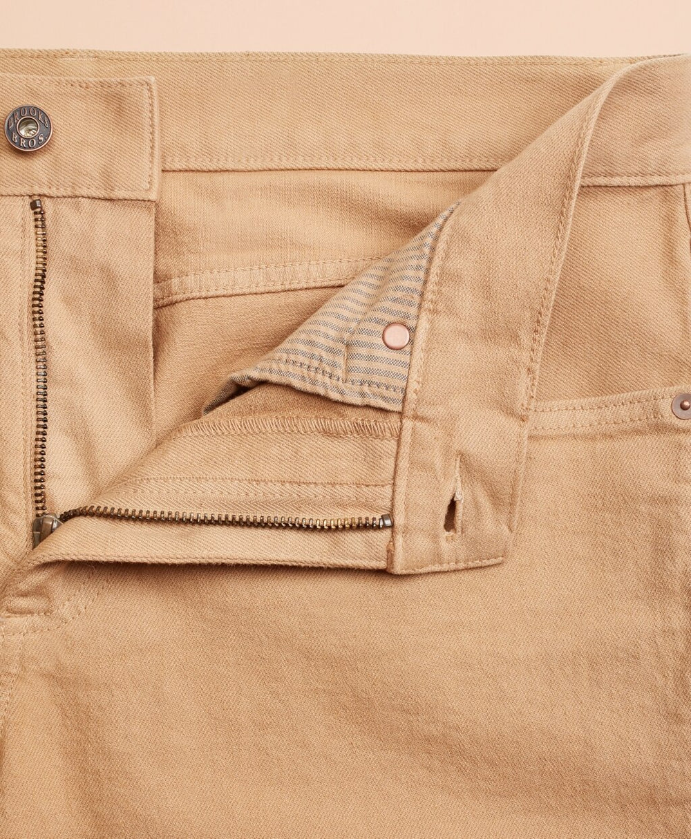 Brooks Brothers Men Five-Pocket Garment-Dyed Jeans