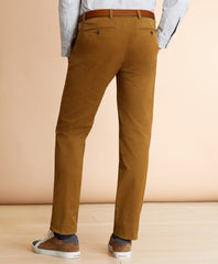 Brooks Brothers Men Garment-Dyed Stretch Chinos