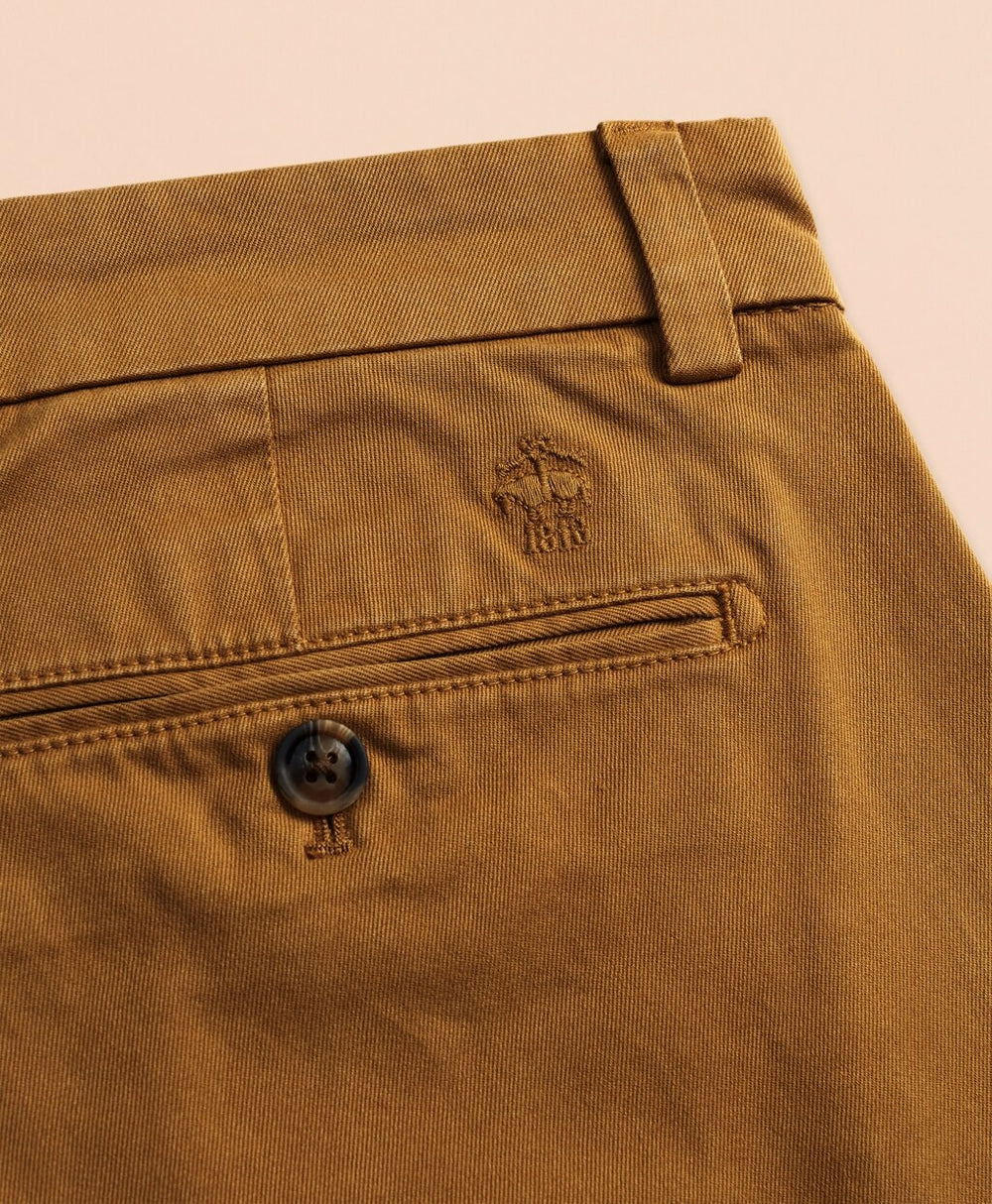 Brooks Brothers Men Garment-Dyed Stretch Chinos