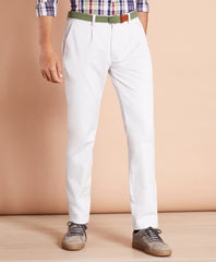 Brooks Brothers Men Pleat-Front Twill Chinos