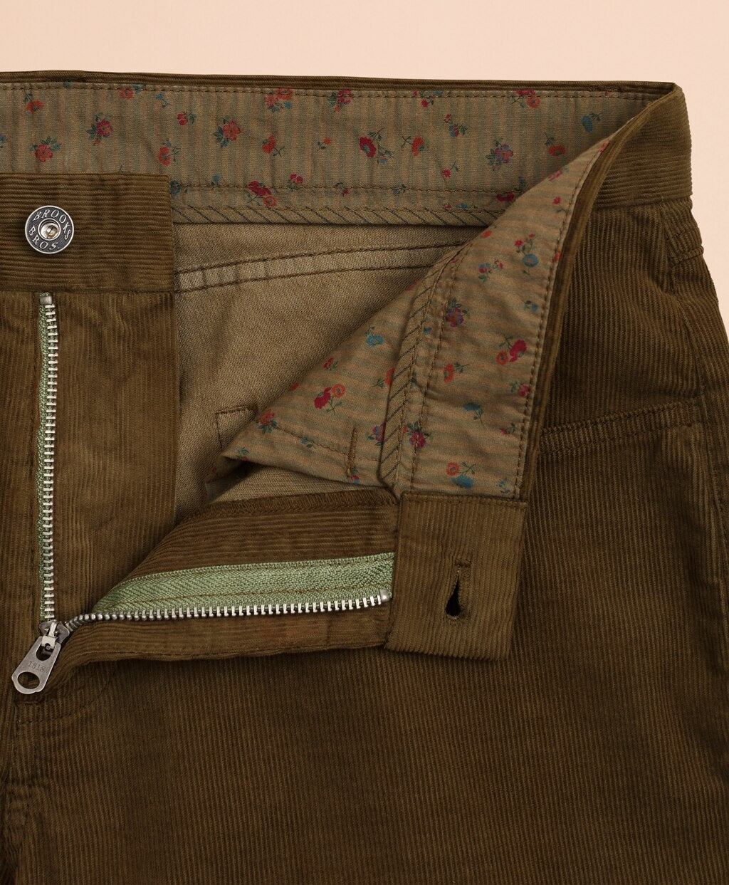 Brooks Brothers Men Five-Pocket Corduroy Pants