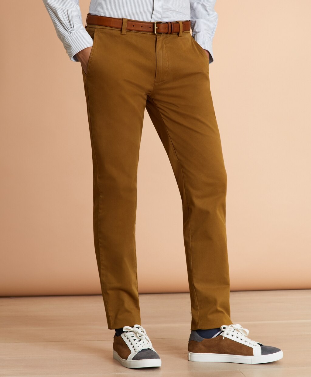 Brooks Brothers Men Limited-Edition Red Fleece Chinos