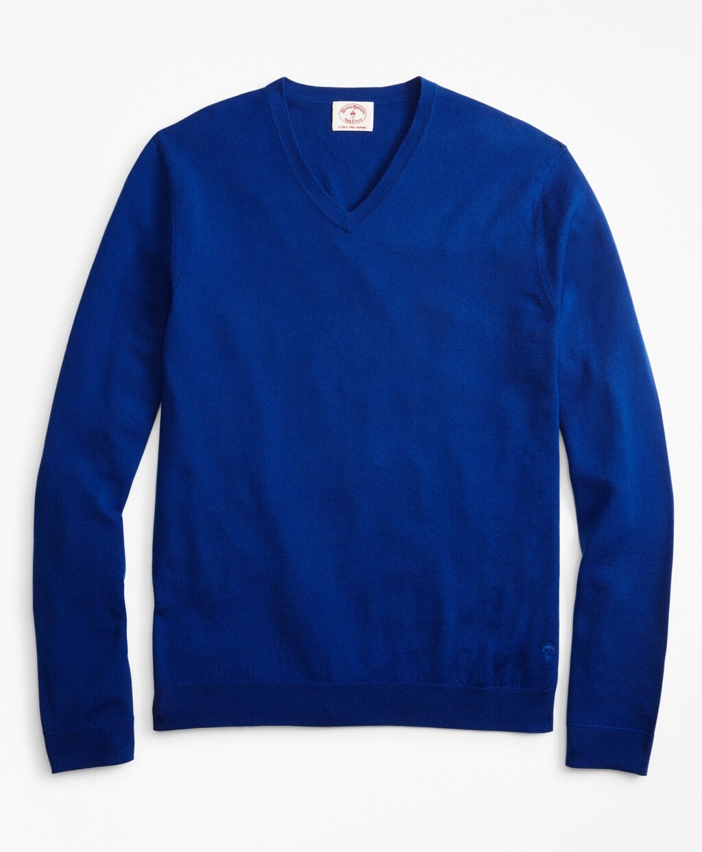 Brooks Brothers Men Merino Wool V-Neck Sweater