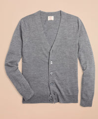 Brooks Brothers Men Merino Wool Cardigan