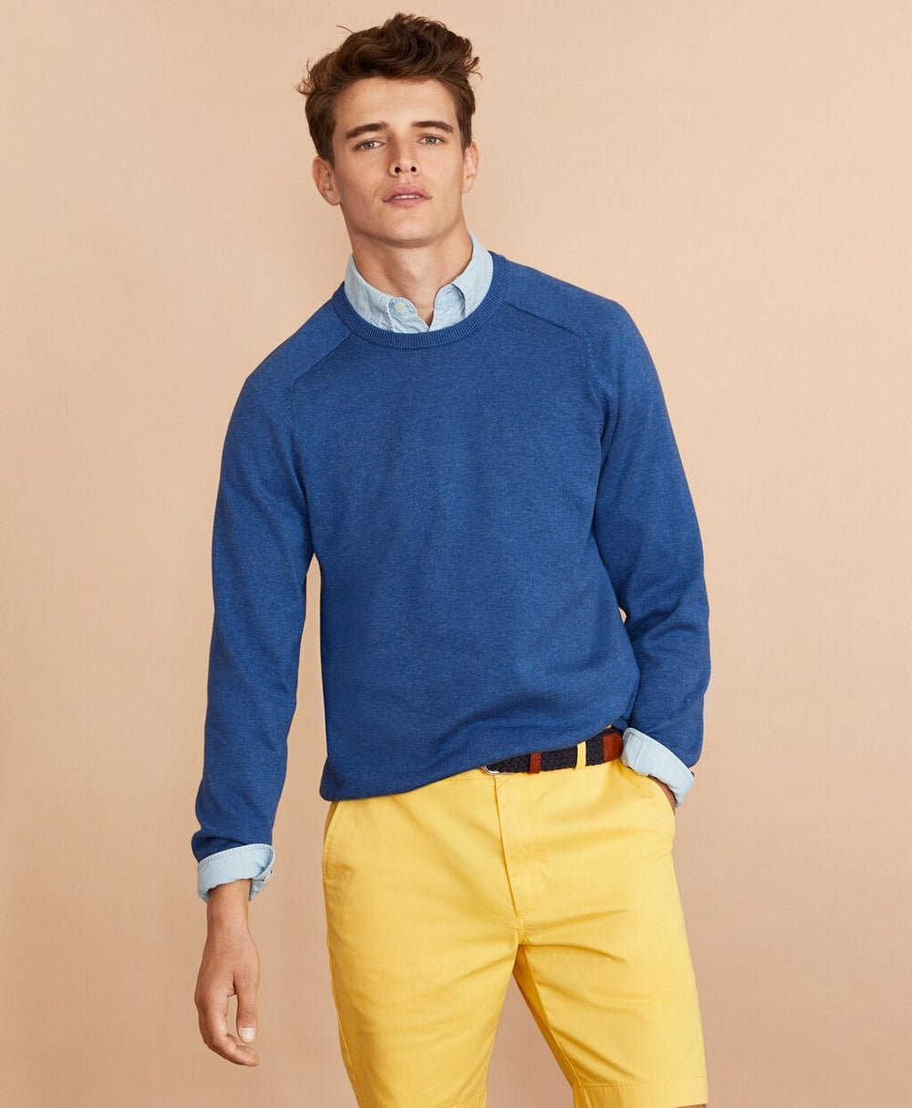 Brooks Brothers Men Performance Series COOLMAX® Crewneck Sweater