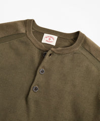 Brooks Brothers Men Acid Wash Henley Sweater