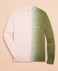 Brooks Brothers Men Cotton Ombre Crewneck Sweater