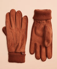 Brooks Brothers Men Deer Suede Gloves