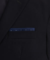 Brooks Brothers Men Silk-Blend Polka-Dot Pocket Square