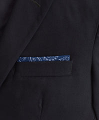 Brooks Brothers Men Cotton Paisley Pocket Square