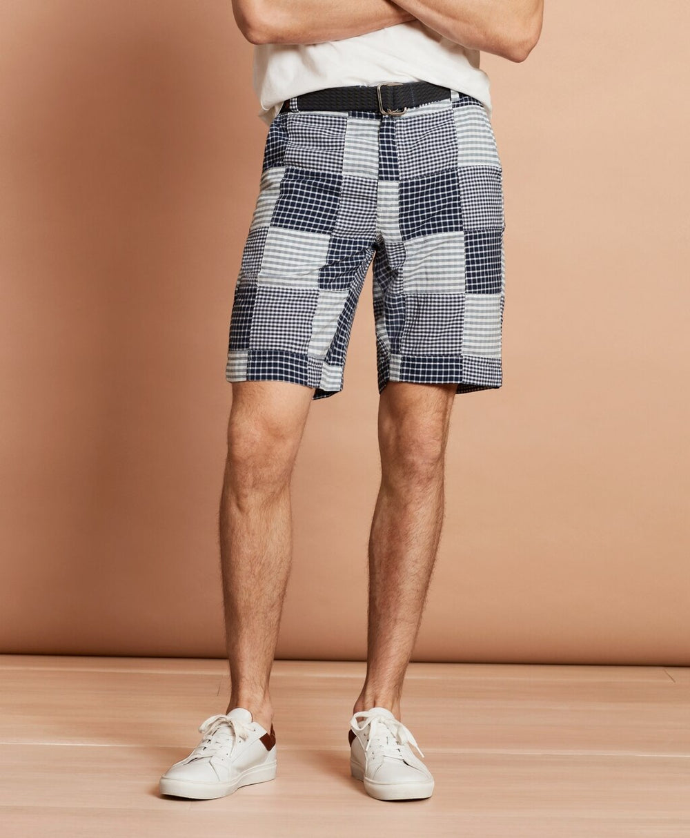 Brooks Brothers Men Cotton Patchwork Shorts