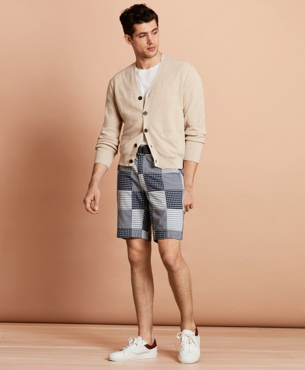 Brooks Brothers Men Cotton Patchwork Shorts