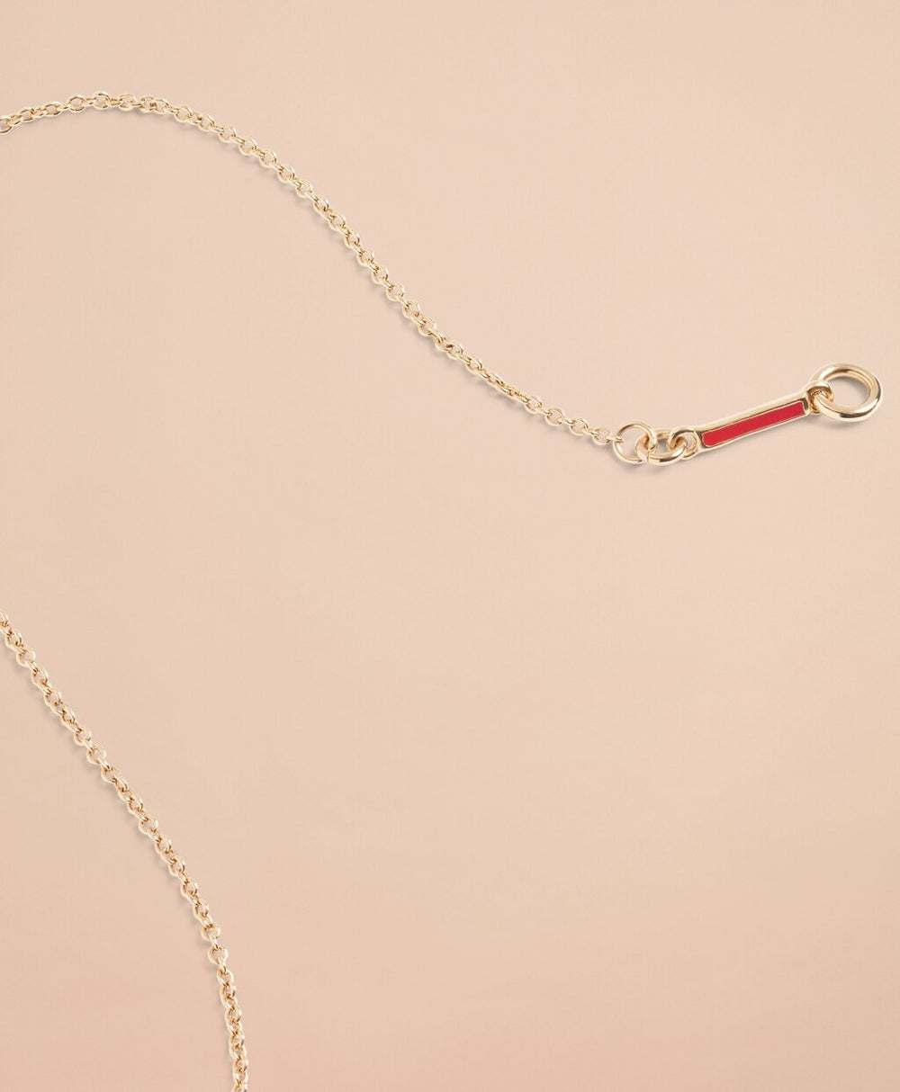 Brooks Brothers Women Demi Fine Interlocking Ring Necklace