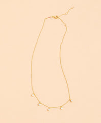 Brooks Brothers Women Demi-Fine Crystal Drop Necklace