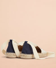 Brooks Brothers Women Floral-Embroidered Espadrilles