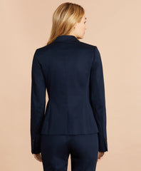 Brooks Brothers Women Stretch Cotton Sateen Jacket