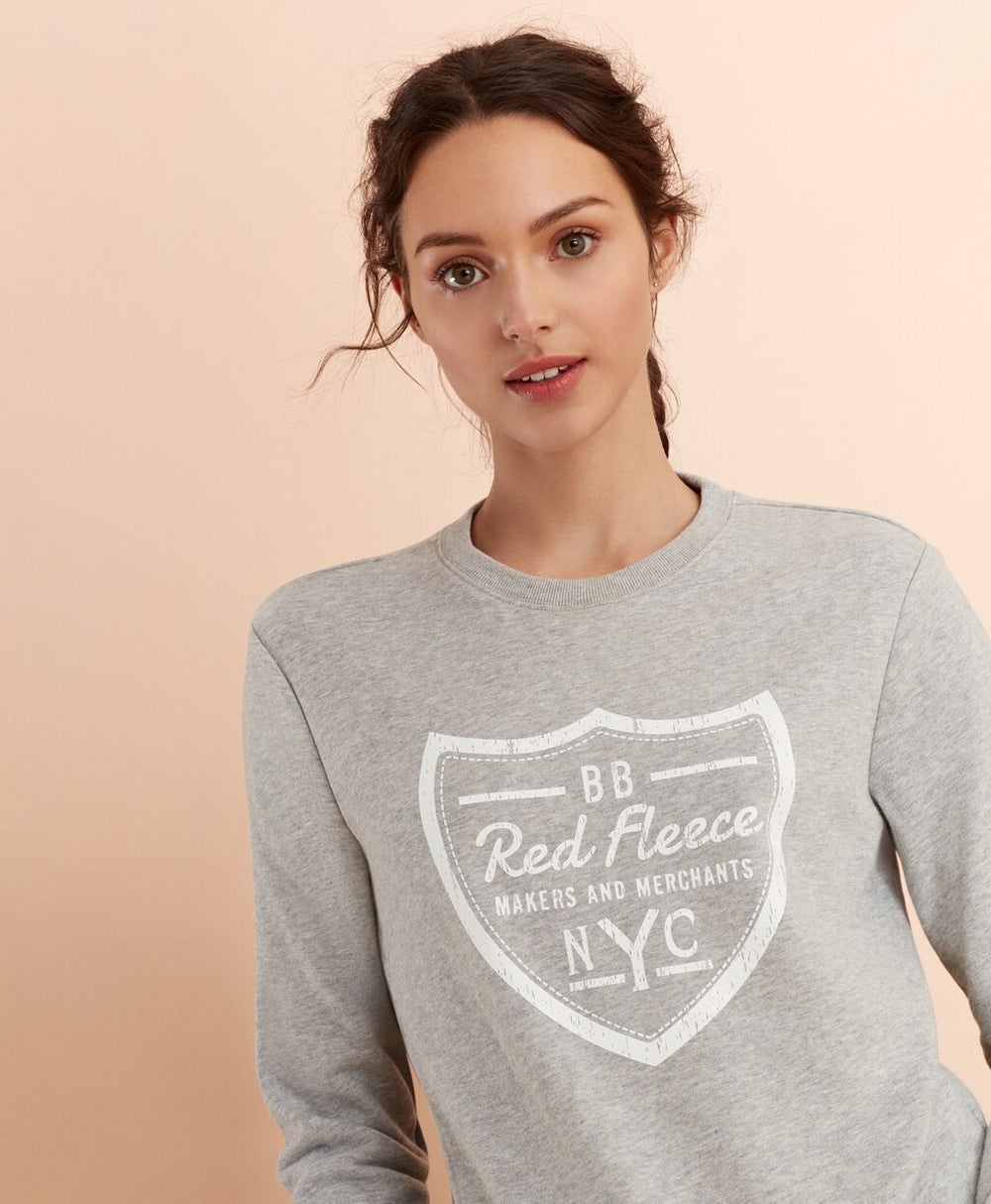 Brooks Brothers Women Logo Crest Sweatshirt