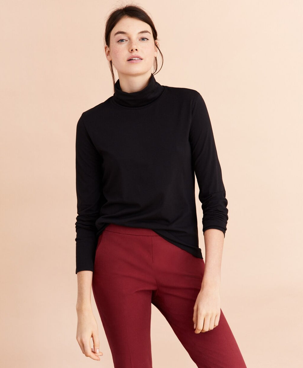 Brooks Brothers Women Long-Sleeve Turtleneck