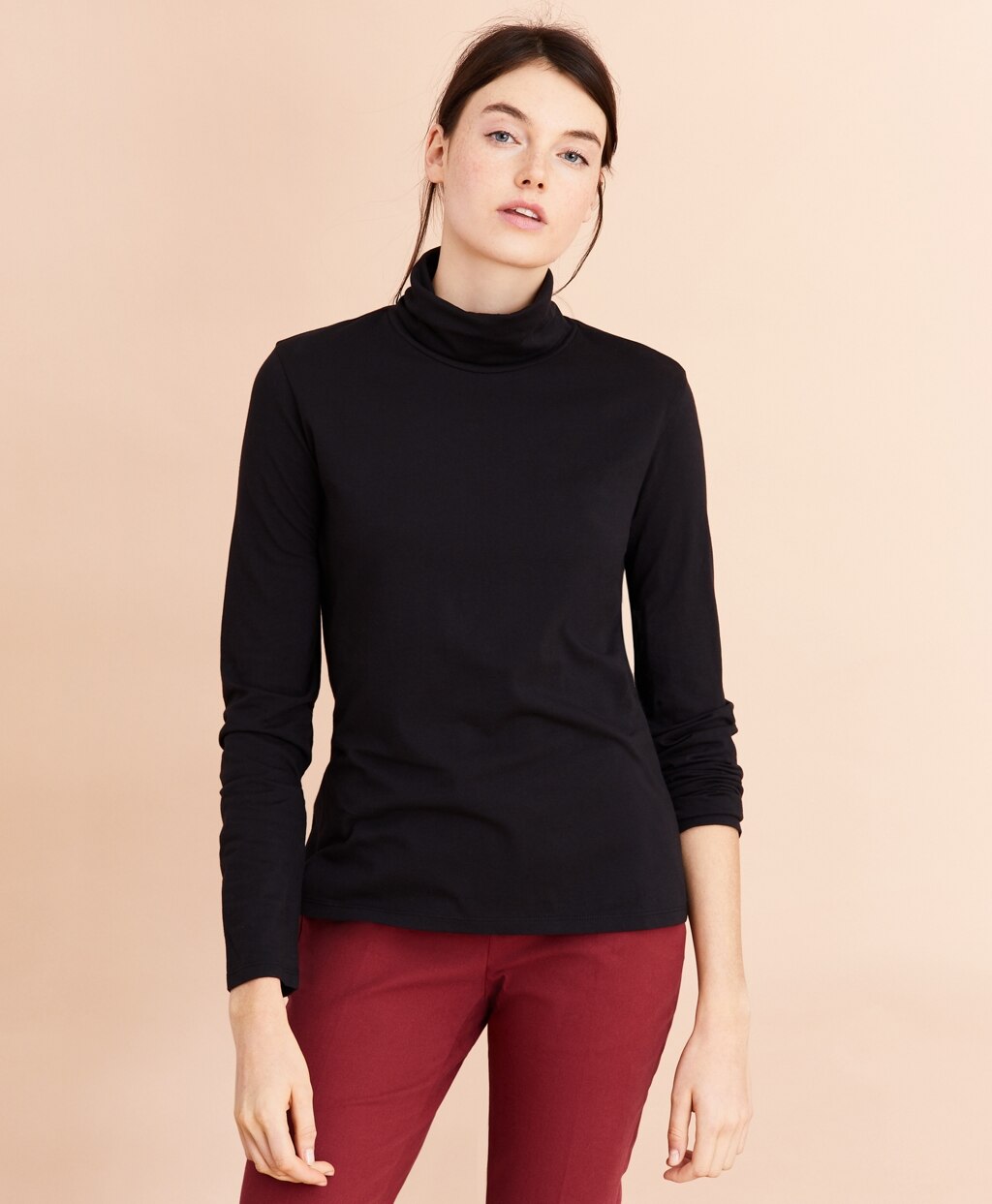 Brooks Brothers Women Long-Sleeve Turtleneck