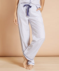 Brooks Brothers Women Striped Supima® Cotton Poplin Pajamas