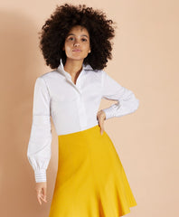 Brooks Brothers Women Bishop-Sleeve Poplin Blouse