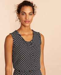 Brooks Brothers Women Floral-Print Shirred Blouse