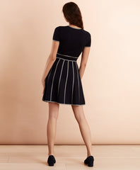 Brooks Brothers Women Milano-Knit Sweater Dress
