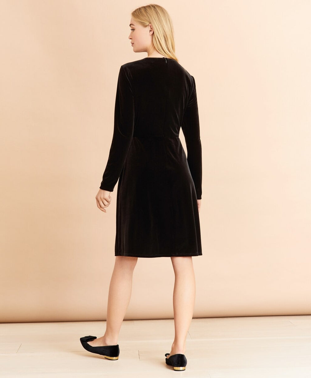 Brooks Brothers Women Velour Dress