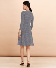 Brooks Brothers Women Logo-Print Jersey Wrap Dress