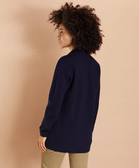Brooks Brothers Women Merino-Wool Sweater Jacket