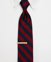 Brooks Brothers Men Gold-Plated Crisscross Tie Bar