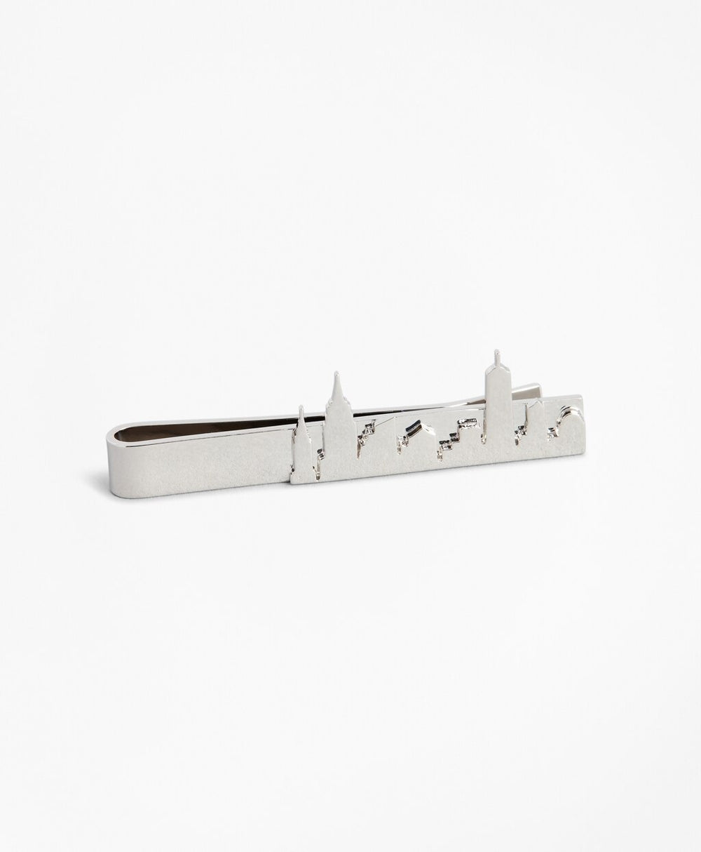 Brooks Brothers Men Manhattan Skyline Tie Bar