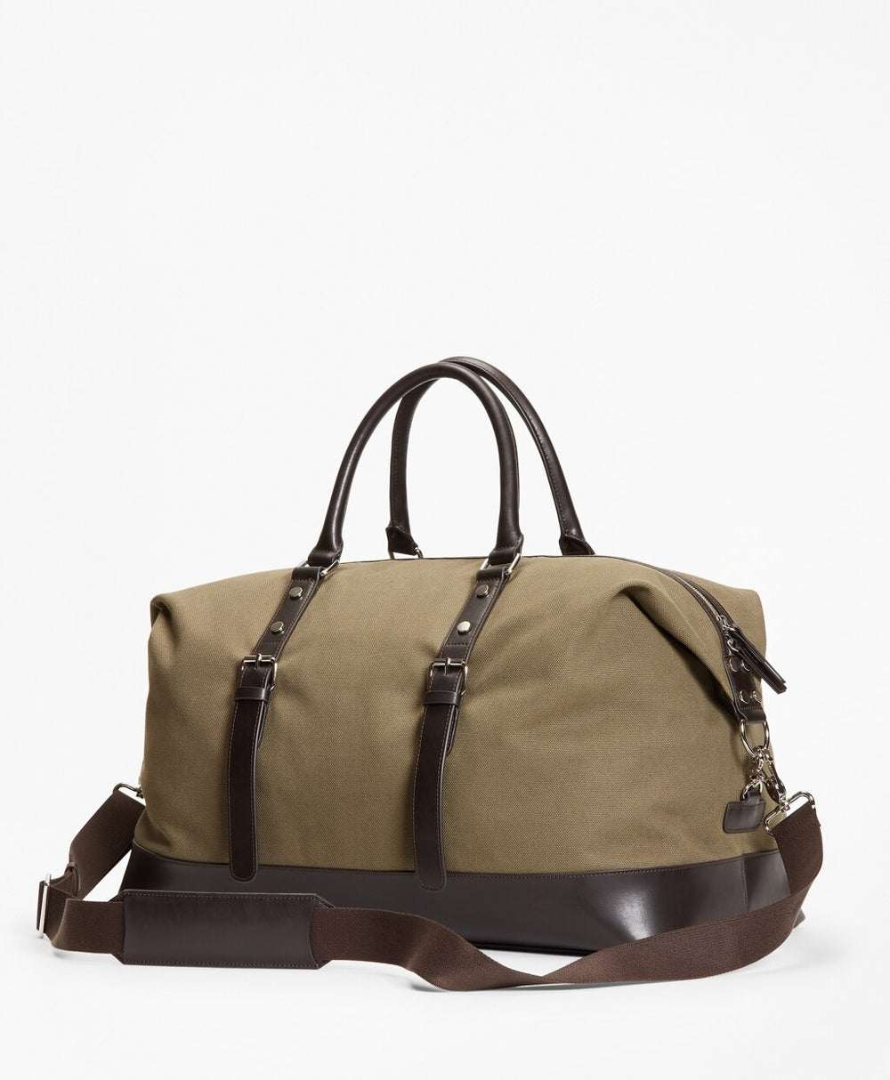 Brooks Brothers Men Canvas Duffle Bag