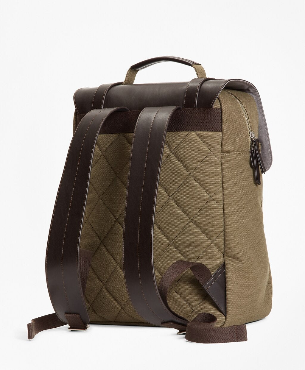 Brooks Brothers Men Canvas Backpack