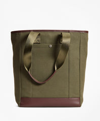 Brooks Brothers Men Canvas Tote Bag