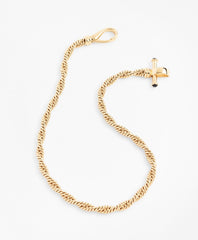 Brooks Brothers Women Gold-Plated Rope Chain Necklace