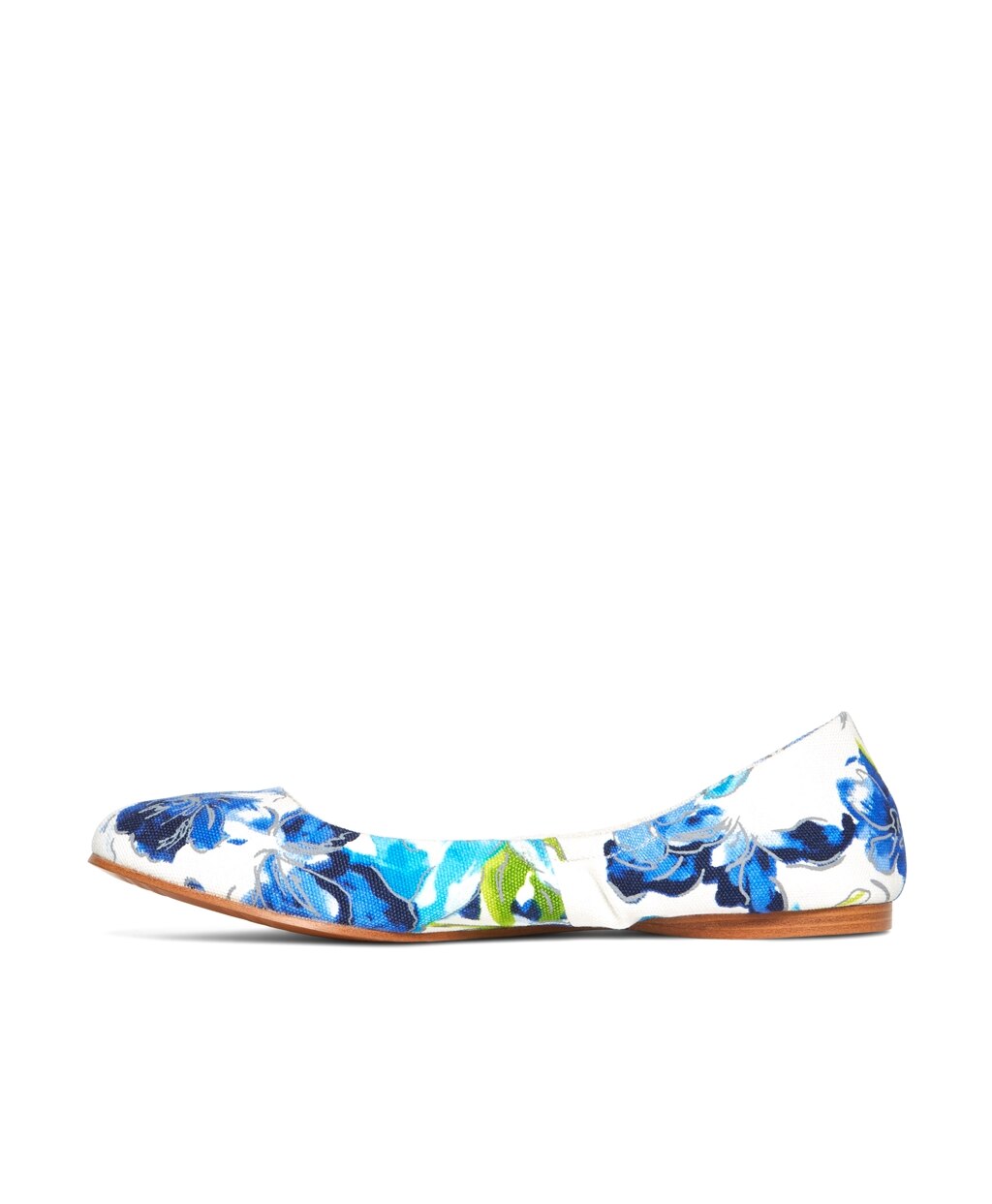 Brooks Brothers Women Floral Canvas Ballet Flats